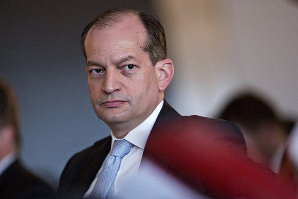 Opinion | Why Does Alex Acosta Still Have a Job? - The New York Times