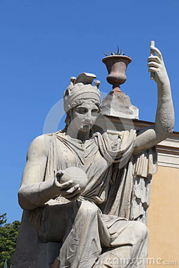 Η θεά Ρώμη στοκ εικόνες. εικόνα από acadia - 76705856