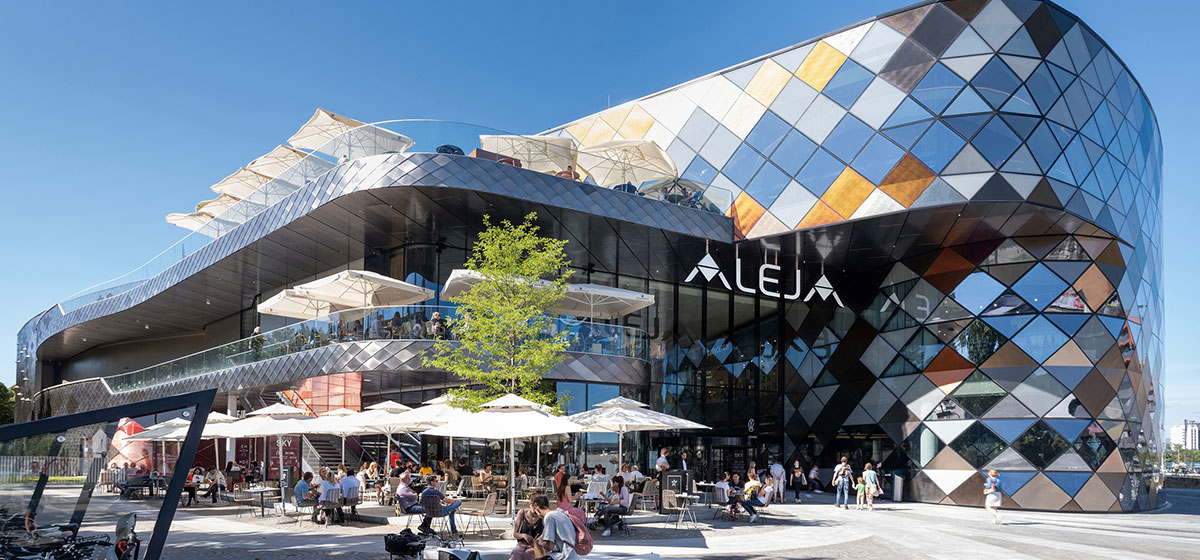 ALEJA shopping center: A World of Experience with the Skin of a Dragon -  ACROSS | The European Placemaking Magazine