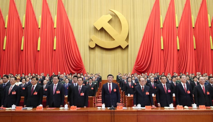 China celebrates the Communist party's national congress – in pictures | World news | The Guardian