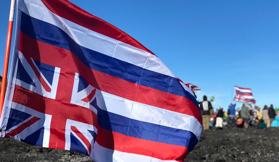 Day five of the TMT protests at Mauna Kea.