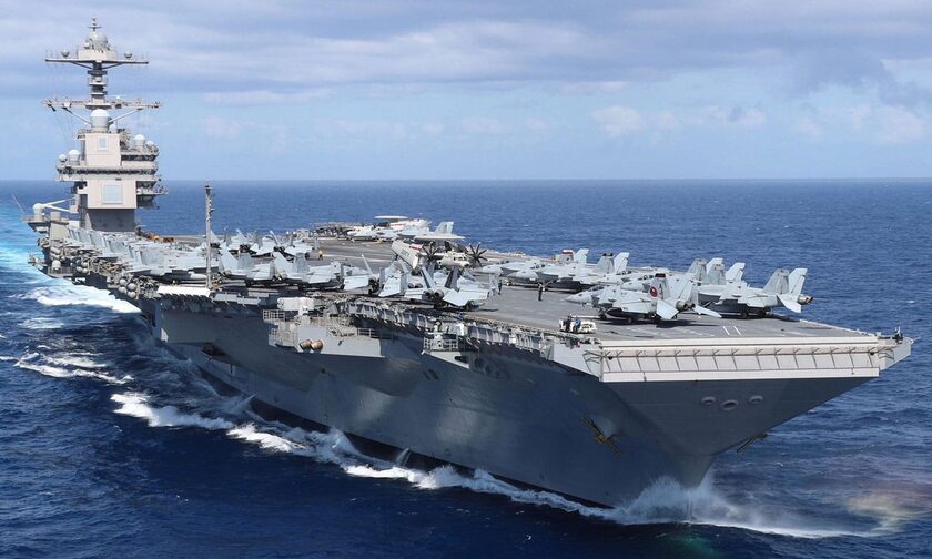 Αεροπλανοφόρο USS Gerald Ford: «Βλέπει» το Ισραήλ και είναι ετοιμοπόλεμο -  Newsbomb - Ειδησεις - News