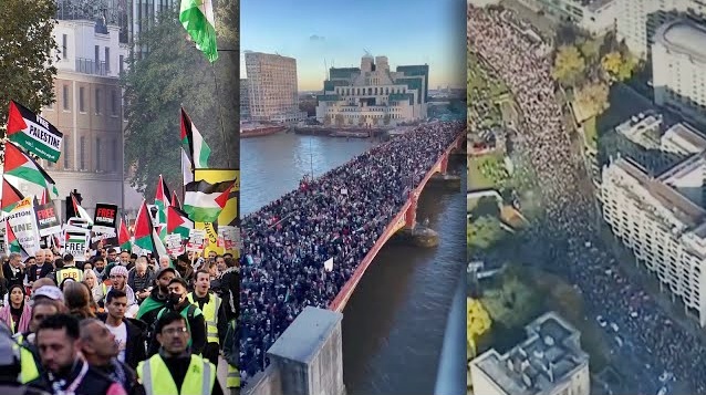 Εκατοντάδες χιλιάδες διαδηλώνουν στο Λονδίνο για την Παλαιστίνη – Τεράστιες  διαδηλώσεις σε όλο τον κόσμο (VIDEO – ΦΩΤΟ) | Λευκαδίτικα Νέα - Lefkada News